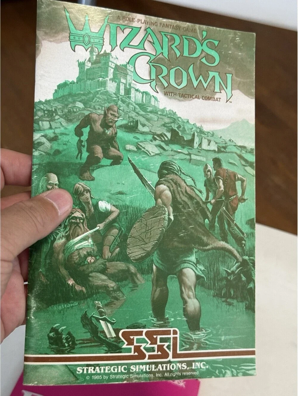 WIZARD'S CROWN IBM PC 5.25